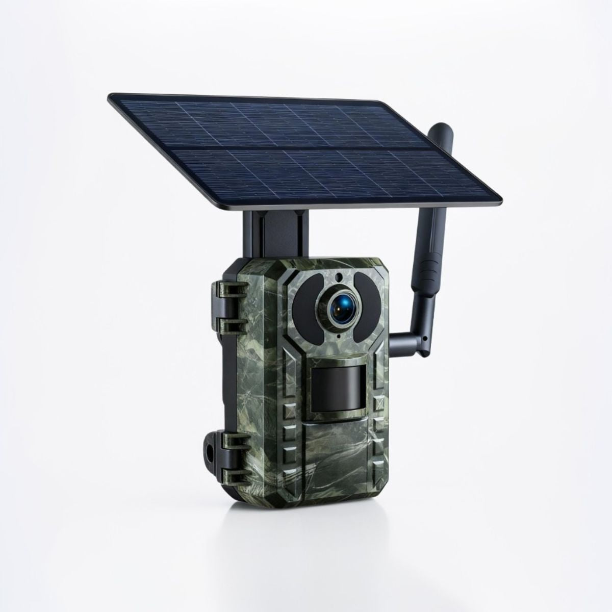 Caméra de chasse 4G solaire avec panneau solaire